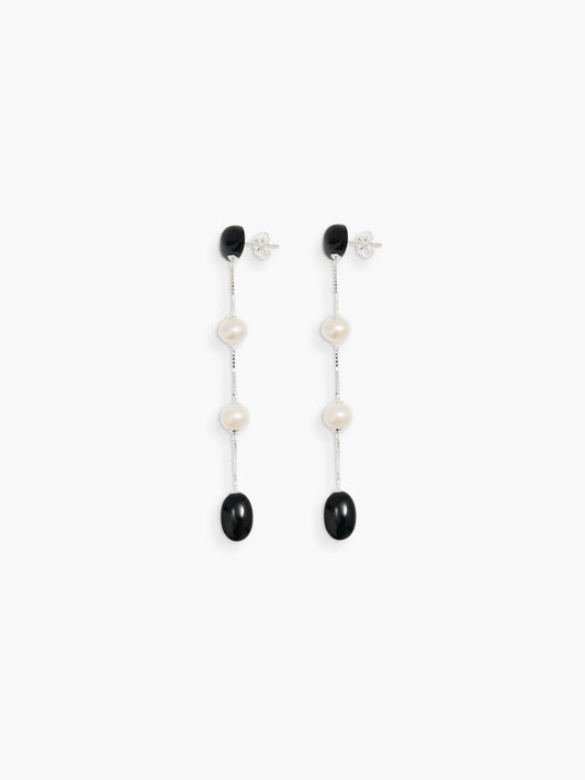 Dualism Long Earrings