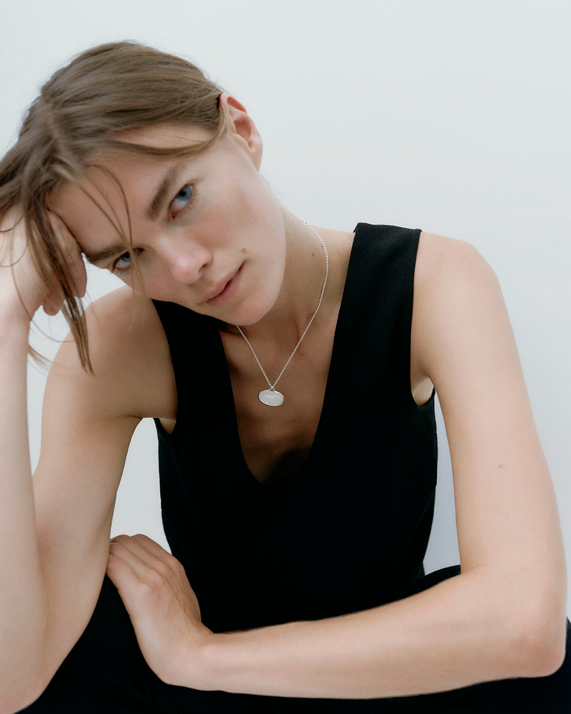 Datura Pendant Necklace