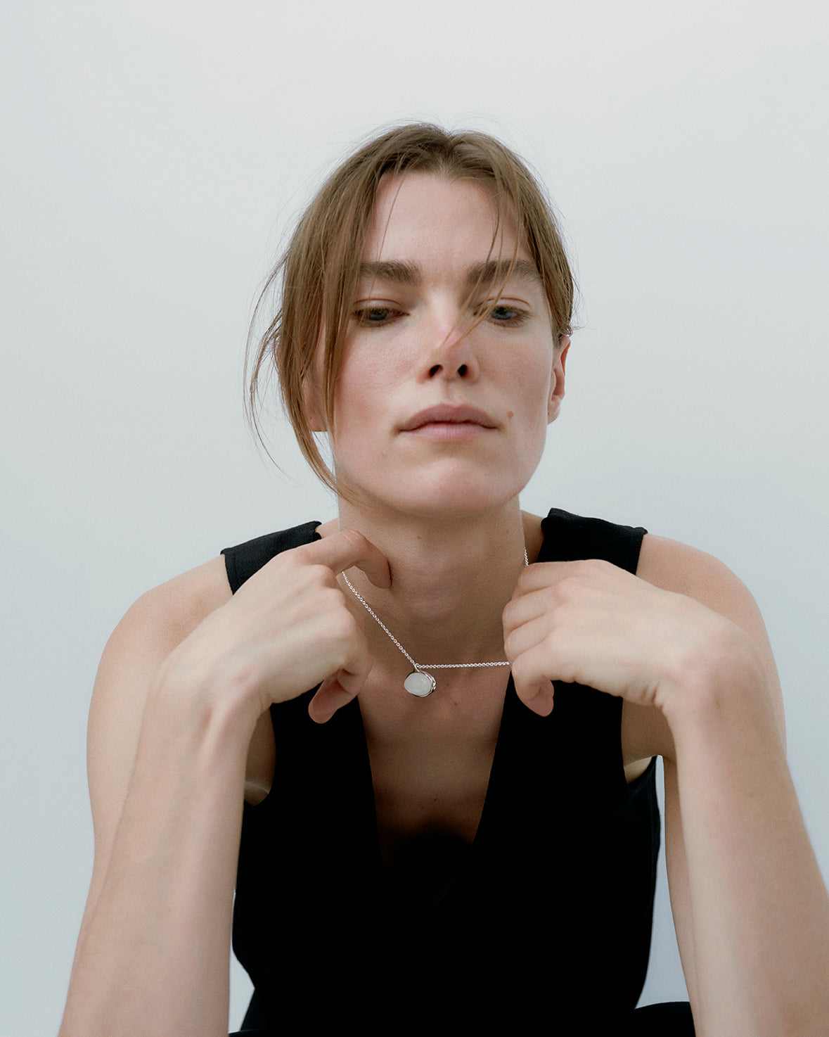 Datura Pendant Necklace